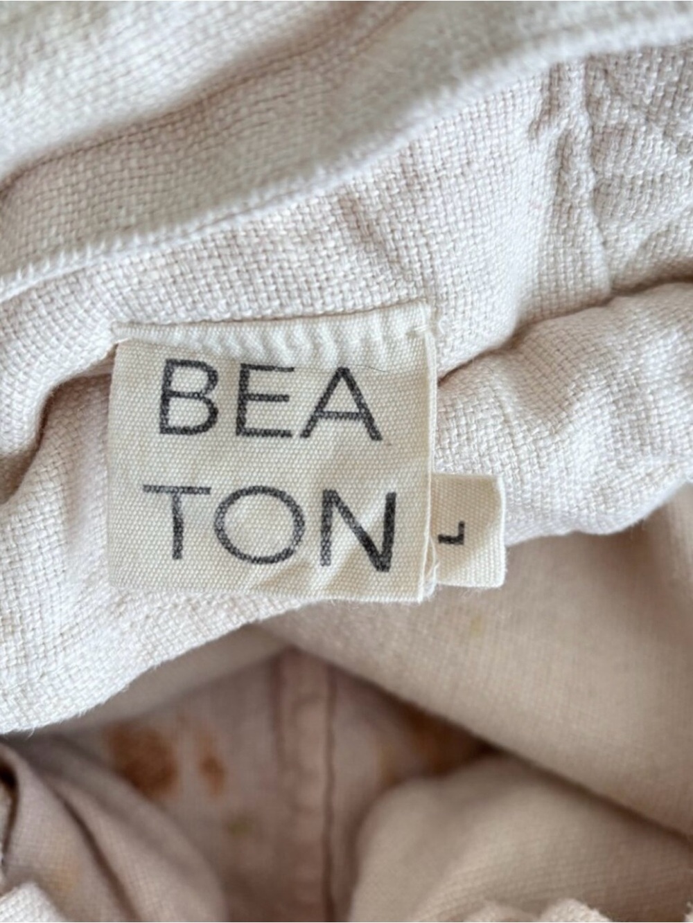 Beaton Floral Linen Overalls - Picture 3 of 4